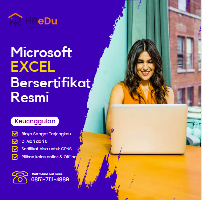 Micrososft Excel Bersertifikat Resmi 2024